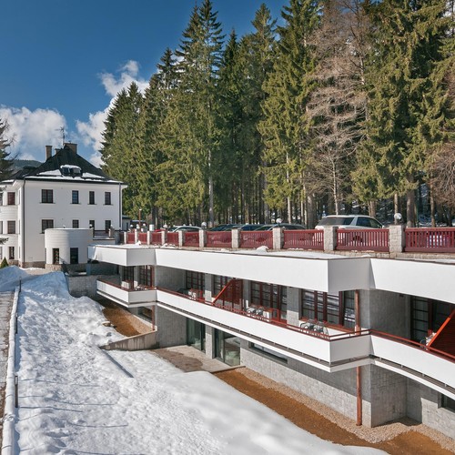 Hotel Bedřiška - dokončená stavba